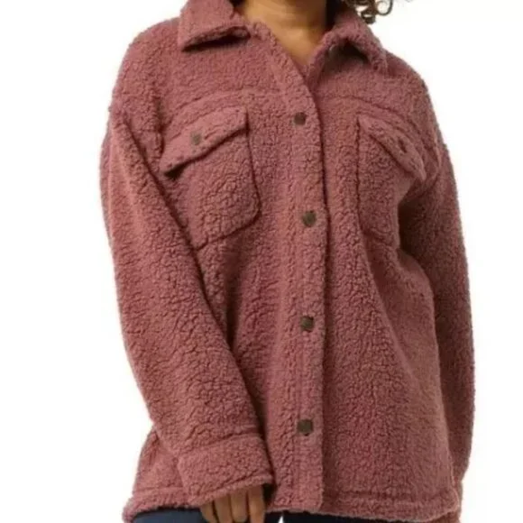 32 DEGREES HEAT LADIES SHERPA SHIRTS - Picture 2 of 4